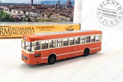 Romana Modelli - Autobus urbano Fiat 410 Pistoiesi ATAF Firenze H0 1:87 - Immagine 1 di 4