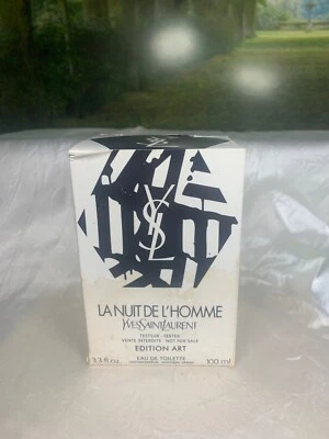 Yves Saint Laurent La Nuit De L'Homme Edition Art 100ml EDT Spray (new with box) - Image 1 of 4