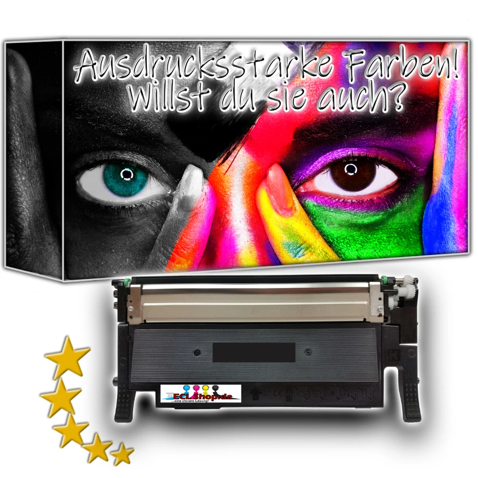 ECL SHOP.DE High Quality Toner BLACK komp.zu CLT-K404 für SAMSUNG Xpress C480W