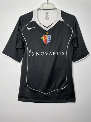 BASEL 2005 2006 AWAY FOOTBALL SHIRT SOCCER JERSEY NIKE sz M MEN BLACK Cover