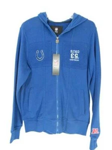 Indianpolis Colts offizielle NFL Jacke PRO LINE blau Gr. Small Reißverschluss neu mit Etikett - Bild 1 von 3