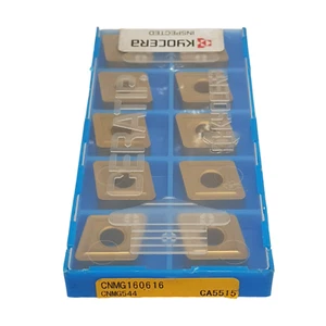 x10 Kyocera Hartmetall Wendeplatten CNMG 160616 Drehspitzen CA5515 IS8 - Bild 1 von 2