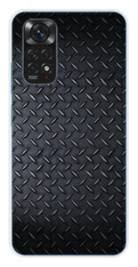 Coque en silicone imprimée compatible Xiaomi Redmi Note 11 4G Texture metal - Picture 1 of 3