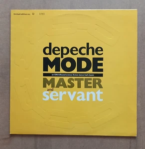 LP 33 RPM 12'' DEPECHE MODE Master and Servant an ON-USound 1984 Mute Limited - Picture 1 of 5