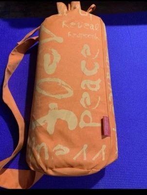 Alfombra de acupresión SPOONK naranja espacial y bolsa de transporte dolor de espalda leer Foto 1 de 4