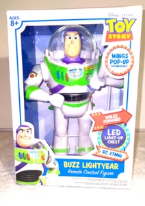 Disney PIXAR Toy Story Buzz Lightyear remote control 8" Figure - Picture 1 of 6