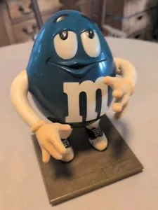 Blue M&M Candy Dispenser Figure - Picture 1 of 5