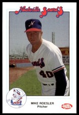 1989 Hills Nashville Sounds Mike Roesler Nashville Sounds #NNO