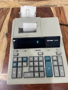Victor 1550-A  Printing Calculator - Picture 1 of 1