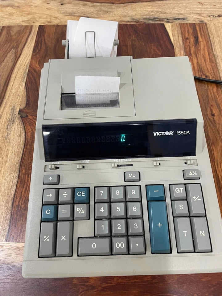 Victor 1550-A  Printing Calculator - Image 1 of 1