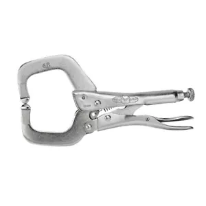 IRWIN Vise-Grip T17EL4 6R Locking C-Clamp Regular Tip 150mm (6in) - Picture 1 of 1