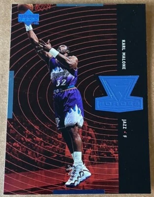 KARL MALONE HOF 1998-99 UPPER DECK FORCES Card #F19 NM-MT Condition - Image 1 of 2