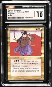 MTG Legends Tetsuo Umezawa CGC 10 (6039) Magic Beckett Graded - Picture 1 of 1