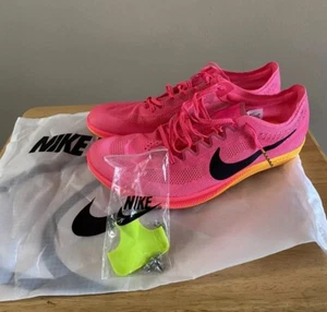NIKE ZoomX Dragonfly Hyper Pink Orange Distance Men’s Size 12.5 CV0400-600 - Picture 1 of 8
