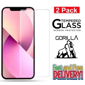 Tempered Glass Screen Protector For iPhone 6/7/8 Plus 11/12/13/14/15/16 Pro Max - Picture 1 of 4