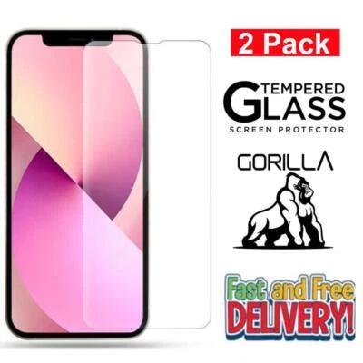 Tempered Glass Screen Protector For iPhone 6/7/8 Plus 11/12/13/14/15/16 Pro Max - Image 1 of 4