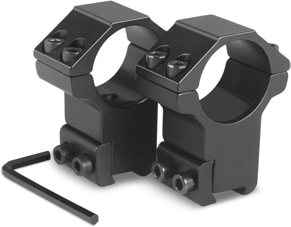 OR ANELLI OTTICA CANNOCCHIALE SOFTAIR 11MM 1POLLICE 25MM ALTI DELUXE OR-S1.11H