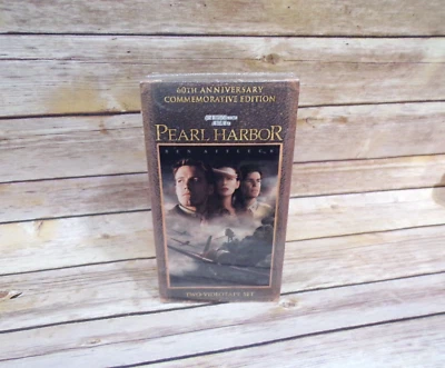 SEALED Pearl Harbor (VHS, 2001, 2-Tape Set, 60th Anniversary) - Image 1 of 4