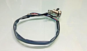 5X Lucas Style 7/8" Barras Cromo Bocina Botón Interruptor Cable Para BSA y Triumph - Imagen 1 de 6