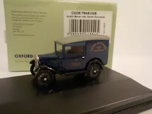 Model Cars. Austin Seven Van, - Daniel Doncaster, Oxford Diecast 1/76 New Gift - Picture 1 of 1