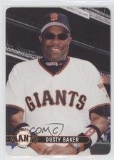 2001 Keebler San Francisco Giants Stadium Giveaway Dusty Baker #1