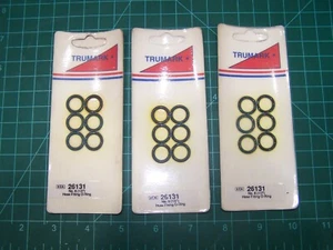 3 X TRUMARK 26131 #8 (1/2") A/C Compressor Fitting O-Ring 6 O-Rings per Package - Picture 1 of 2