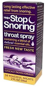 Snore Stop Extinguisher 120 Throat Sprays Natural Anti-Snoring Solution Snore...