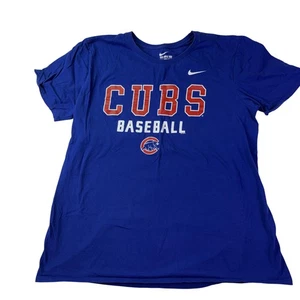 Camicia Chicago Cubs uomo XL blu MLB baseball Nike CUBS maglietta grafica manica corta - Foto 1 di 6