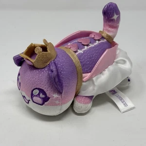 Juguete de peluche Aphmau MeeMeows gato princesa gatito corona púrpura animal de peluche - Imagen 1 de 7