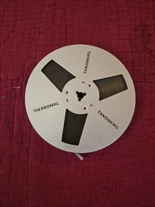 TANDBERG MULINELLO IN METALLO 7 POLLICI ARGENTO - Foto 1 di 11