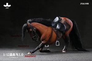 JXK JXK188B Hannover 3.0 Warmblood Horse 1/12 Figurine Models Limited Animal Toy - Picture 1 of 3