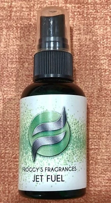 Froggy's Fragrances 2 Ounce Jet Fuel Scented Spray for Clothing, Props & Decor - Image 1 of 3
