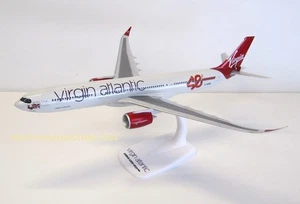 PPC 1/200 VIRGIN ATLANTIC 40TH ANNIVERSARY A330-900 NEO PLASTIC SNAP-FIT MODEL - Picture 1 of 1