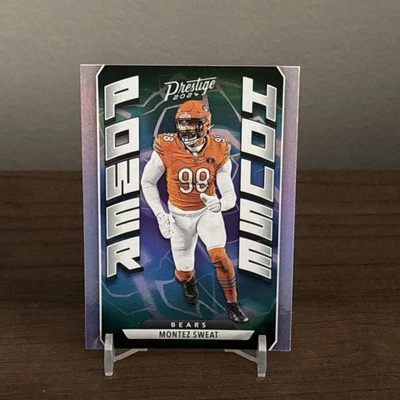 MONTEZ SWEAT 2024 Panini Prestige POWER HOUSE HOLO PH-MST CHICAGO BEARS - Image 1 of 2