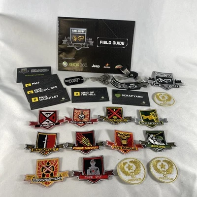 (14) Call of Duty XP Patch Lot - 2011 Los Angeles XP LA COD MW3 + Dog Tag Extras - Image 1 of 4