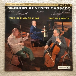 HMV ASD 423 mit G ED1 Mozart & Ravel Trios, Menuhin / Cassado / Kentner - Bild 1 von 5
