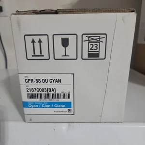 Oryginalny bęben cyjanowy OEM Canon GPR-58 - Zdjęcie 1 z 6