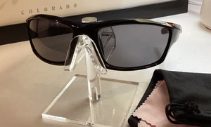 Harley Davidson Limited Edition Wrap Sunglasses 63 16 128 Rubberized Smoke Lens - Picture 1 of 7