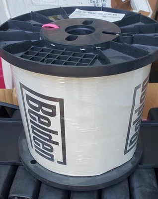 BELDEN 1585B T30 (PINK)1000ft .20 SQ MM CAT5E Network Cable  (PINK) FLAME ARREST - Image 1 of 3