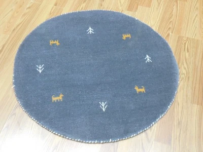 Alfombra turca Oushak, moderna Gabeh (Ghabeh (alfombra de área, alfombra bohemia hecha a mano 2,7 x 2,7 Foto 1 de 4