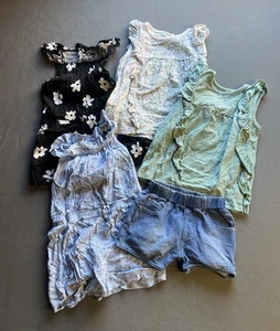 Kids Baby Girl Clothes Bundle 3-4 Years Toddler Outfit Summer Dresses Shorts - Picture 1 of 8
