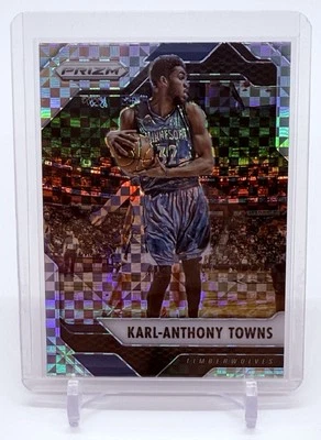 2016-17 Panini Prizm NBA Karl-Anthony Towns #262 Starburst Prizm T-Wolves Knicks - Image 1 of 2