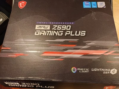 MSI MPG Z590 Gaming Plus LGA 1200 Socket, DDR4 Motherboard - Image 1 of 4