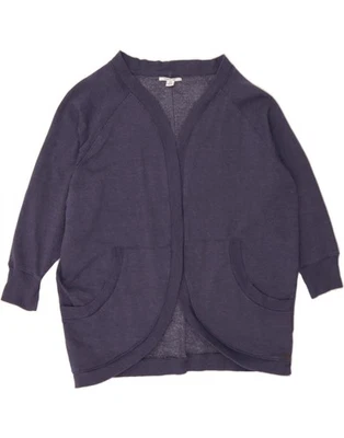 Suéter cárdigan abierto de gran tamaño O'NEILL para mujer Reino Unido 14 mediano azul marino CU63 Foto 1 de 3