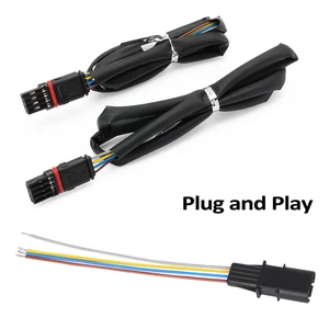 Rear Turn Signal Light Adapter Plug Connector Wire For BMW R1250GS 1300GS F900GS - Picture 1 of 23