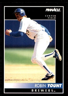 Robin Yount 1992 Pinnacle #38 Brewers MLB LEER ENVÍO GRATUITO AutographDen Foto 1 de 2