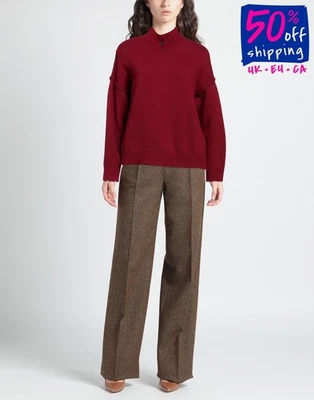 RRP €234 EMMA & GAIA Distressed Jumper IT40 US4 UK8 S Cashmere & Wool Blend - Image 1 of 4