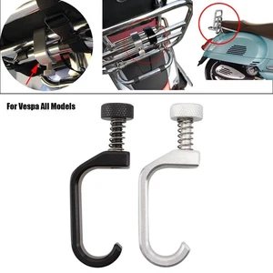 Luggage Rack Hook Crotchet Grip For Vespa LX LXV Sprint Primavera 50 125 250 300 - Picture 1 of 13