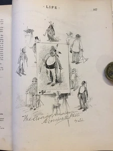 Average American Composite Photo Melting Pot 1887 Male Gold Digger-Guitar Ballad - Picture 1 of 10