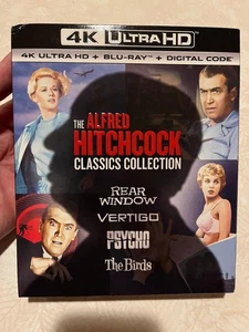 Alfred Hitchcock Classics Collection Vol 1 Rear Window Vertigo Psycho Birds 4K - Picture 1 of 2